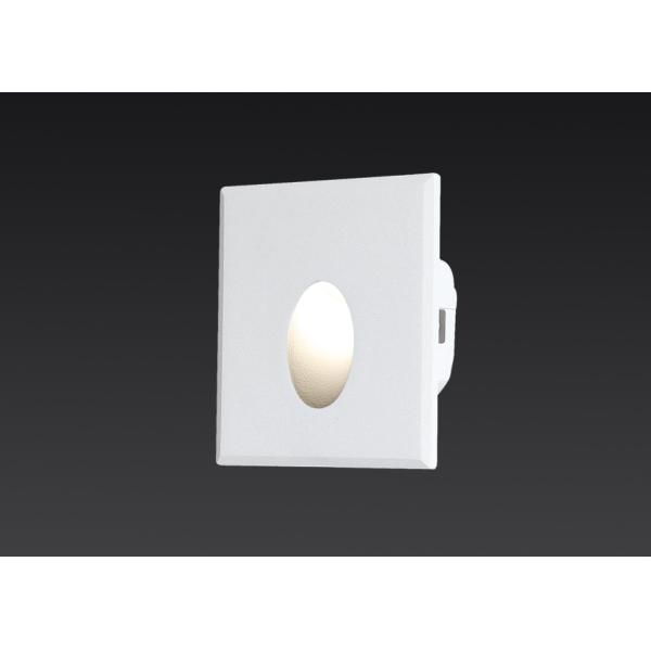 Modern Deisgn Indoor Decorative 3W Light LED Foot Step Light 2700~3000K Texture White Aluminum