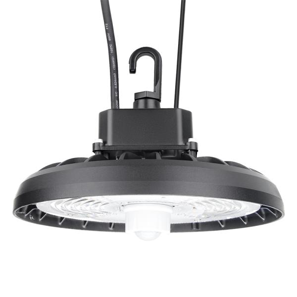 150W UFO LED High Bay Light with 1-10V Dimming and 80,000H Lifetime for Industrial Lighting