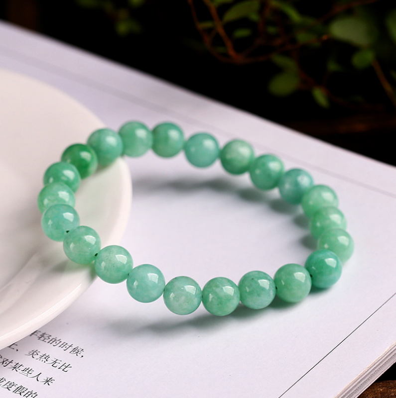 Retractable Jade Beading Natural Gemstone Bracelet