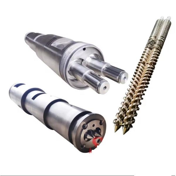 Food Grade Stainless Steel Nitriding Integral Type High-Accuracy Twin Screw Barrel for Extruder