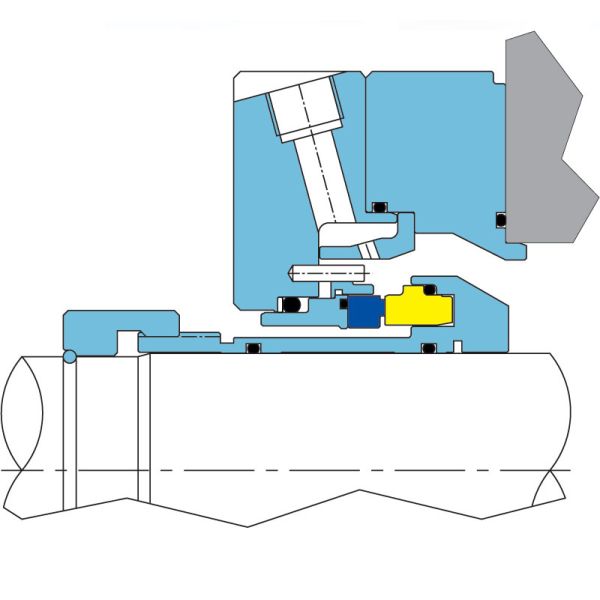 AESSEAL CFC HPVS High Performance Single Cartridge Mechanical Seals for Pumps