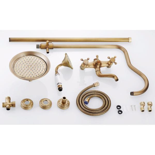 Luxury Copper Antique Shower European Rain Shower Faucets