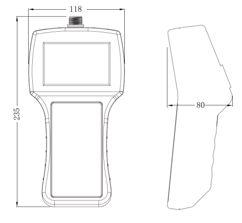 Lightweight Handheld TSS Meter Portable Total Suspended Solids Meter 0.001-100000mg/L