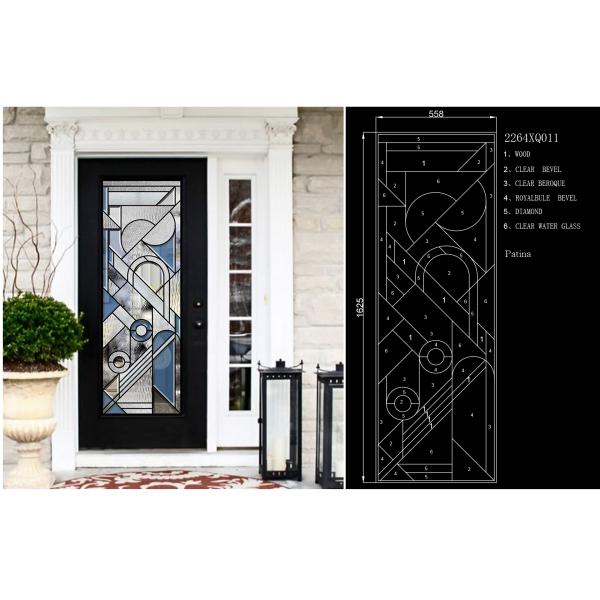 Rubber Sealing Strip Plastic Frame For Door Glass / Low E Glass / Tempered Glass
