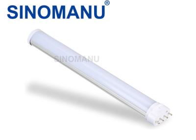 Super Bright 415MM 2G11 LED Tube Warm White With Clear  / Milky / Stripe Cover