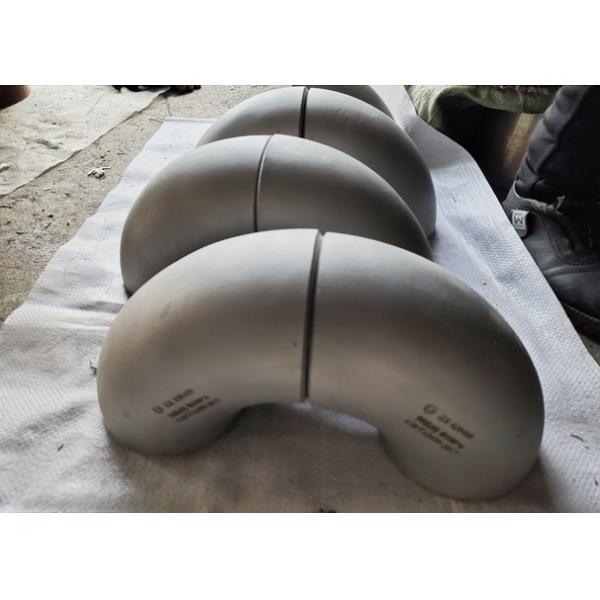 Codos de las instalaciones de tuberías de SCH10 2000LB TP304, codos de acero inoxidables de 180 grados