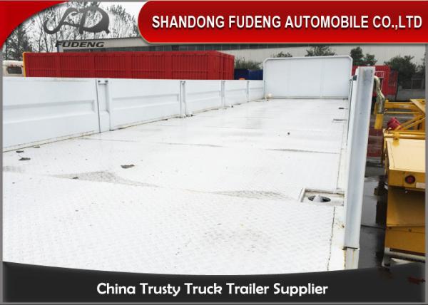 3 Axle Side Wall  Semi Trailer  Cargo Container Trailer For Africa