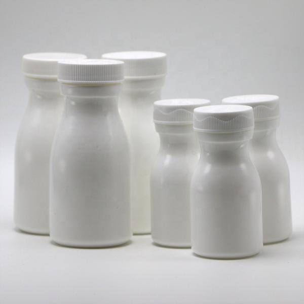 120mL Bowling Shape HDPE Plastic Bottle for Pill Storage Medicine Solid Tablet Capsule