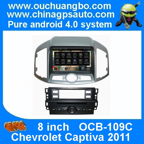 Ouchuangbo Car GPS Navi Multimedia Kit Android 4.0 for Chevrolet Captiva 2011 iPod DVD VCD S150 Platform OCB-109C