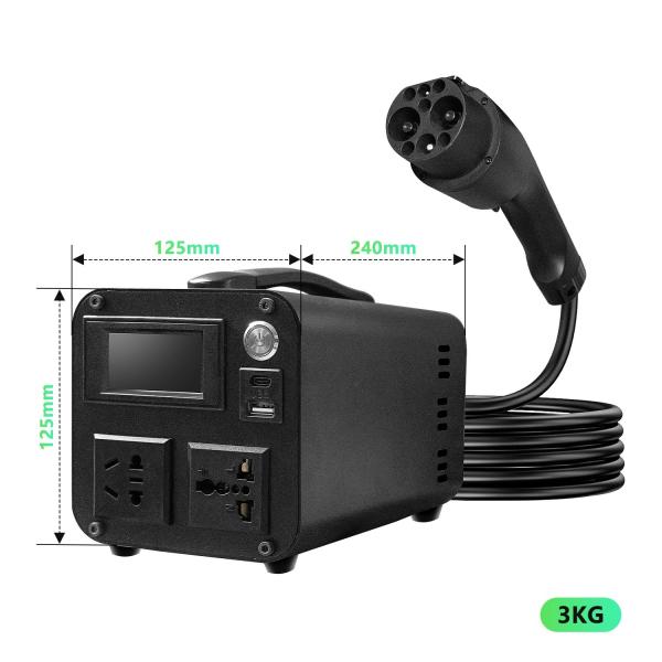 3.5KW Energy Electric Vehicle Discharge Gun National Standard GB/T Portable