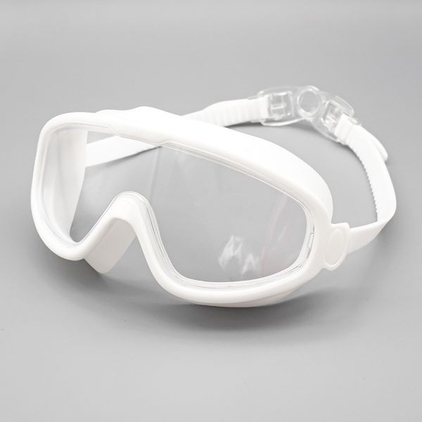 2024 Factory Direct Anti-Fog UV Protection Adult Swimming Goggles with Silicone Gasket and PC Lenses
