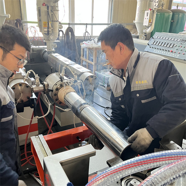 Производственная линия двойной стенки HDPE PVC для гофрированных труб, машина для производства труб DWC