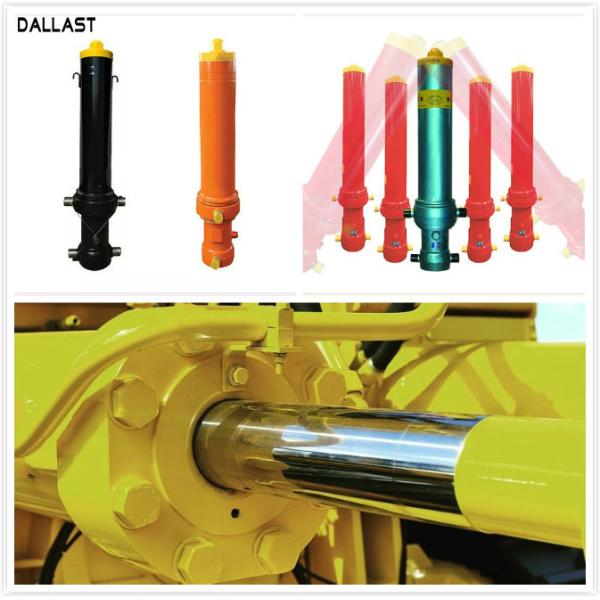 Long Stroke Single Acting Hydraulic Ram Heavy Duty Welded Hydraulic Lift Cylinder