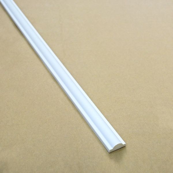 GD-85003 26mm Popular High Density Bathroom Urethane Plain Plastic Decorative Moulding