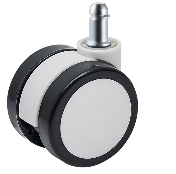 Lockable Swivel Plastic Caster Wheels with Ball Bearing for Furniture and Office Chairs