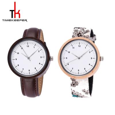 Japanese Movement His And Hers Wooden Watches For Men Standardized OEM