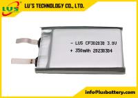 Lítio fino Ion Cell da substituição 3v da bateria CP302030 LiMnO2