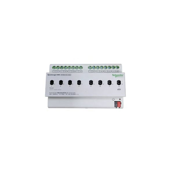 MTN6700-0308  Schneider SpaceLogic KNX 8-Channel 20A Switch Actuator with Manual Override