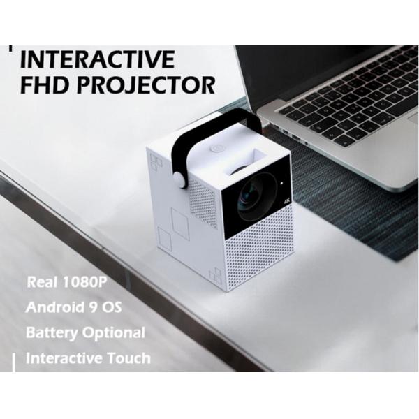 Mali400 MP2 50000H LED Mini Portable Projector Bluetooth 4.0 FCC