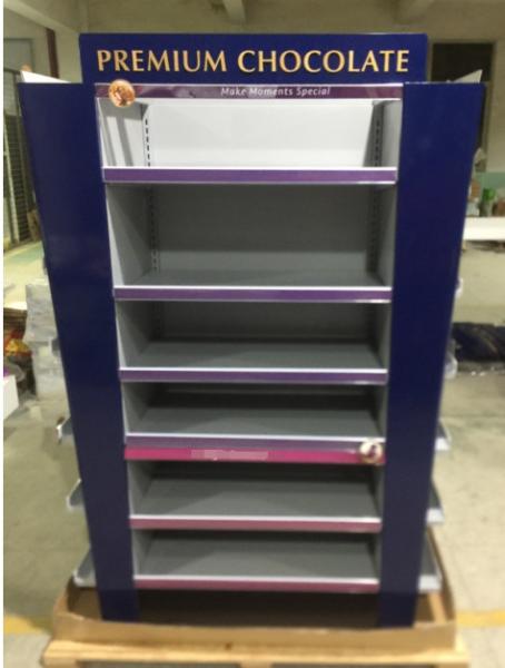 At-0063 Premier Chocolate Display Shelf Retail Fixture Eye Catching Design