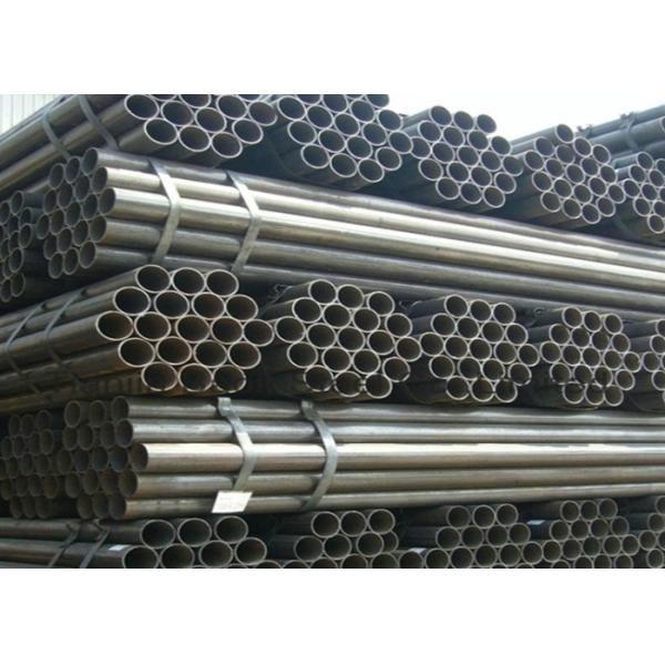 Black Schedule 40 Carbon Steel Pipe A36 For Construction Anti Corrosion OD1/2'-48'