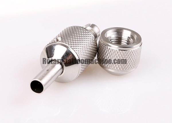 Auto Lock Stainless Steel Tattoo Grips , Tattoo Needle Grip For Tattoo Machine