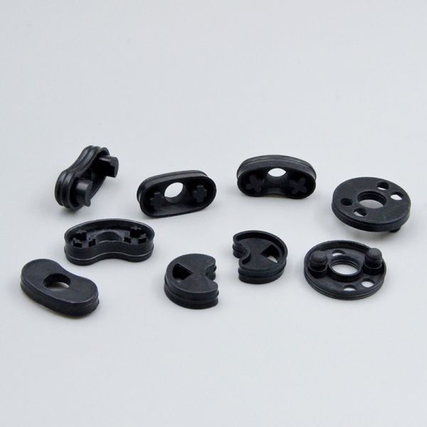 Custom Silicone Rubber Custom-Shaped Connectors / Snap Fasteners