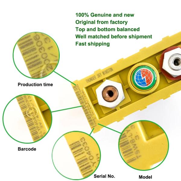 Grade A Winston 3.2V Lifeypo4 Battery 40ah 60ah 90ah 100ah 130ah 160ah 200ah 230ah 300ah 400ah 700ah 1000ah For EV