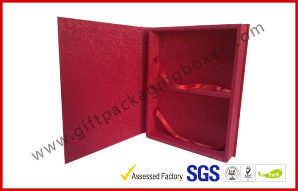 Soft Luxury Gift Boxes For Cosmetic Packaging Gift Box with Foil and Silk