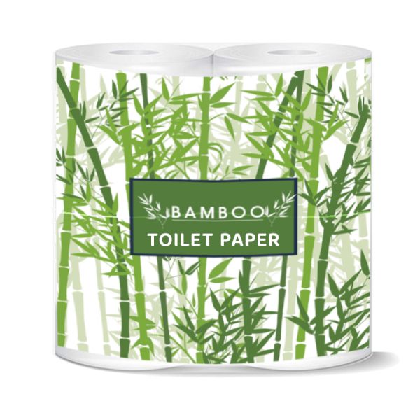 Sinopec Group High Quality Cheap 100% Virgin Bamboo Pulp White Toilet Paper Custom 2ply 3ply Product