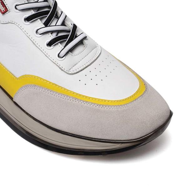 Euro 39size Rubber Outsole Genuine Leather Suede Sneakers Anti Odor