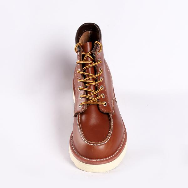 Lightweight Goodyear protection footwear with Lace-up Closure and EVA Sole Material RED Work Boots