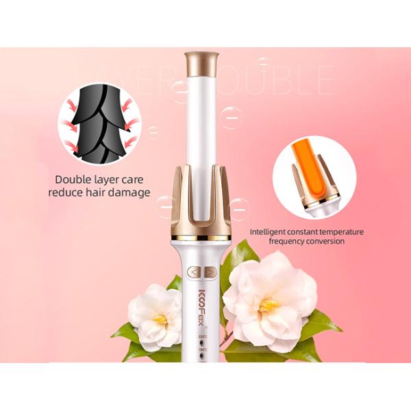 Электрическая керамическая палочка завивая утюга, утюг отрицательных волос завивая 1 дюйм