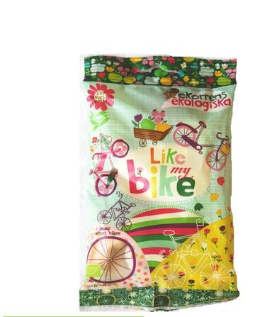 Food Grade Custom Design Laminated Plastic Clear Bags Popcorn / Cookies Packaging