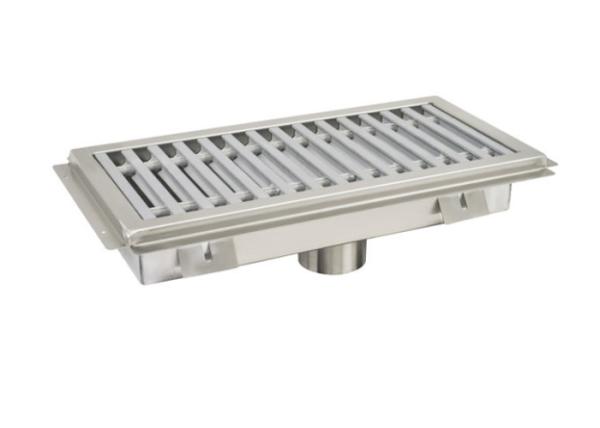 Square Shape Stainless Steel Drain Grate Anti Acid / Alkali Corrosion GB Approved
