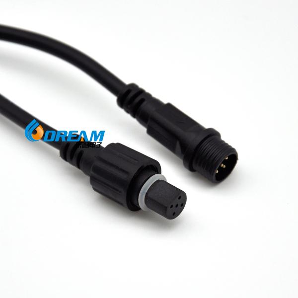 2Pin 3Pin 4Pin LED Connector Cable Waterproof IP67 Male Female Jack Waterproof Extension Cables