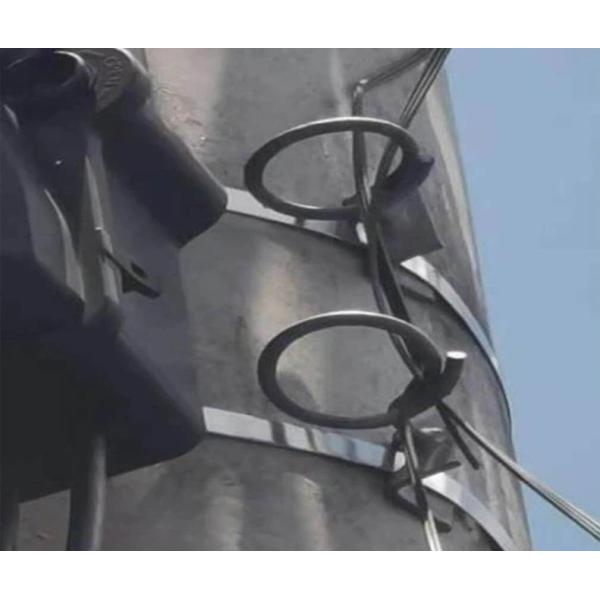 7238108a ZCGSC-08 - Крутящийся ретрактор/полярные скобки с горячим оцинкованным стальным кабельным крючком