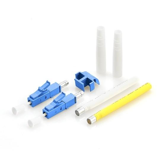 Exact Cables FC Network Simplex Singlemode Blue Field Assembly Optical Fast Connector