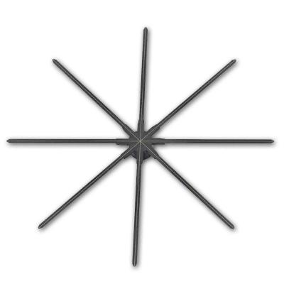 180cm 3D Hologram Fan Display 4 Blades Naked Eye 2K 3D Display Fan Wifi App Control