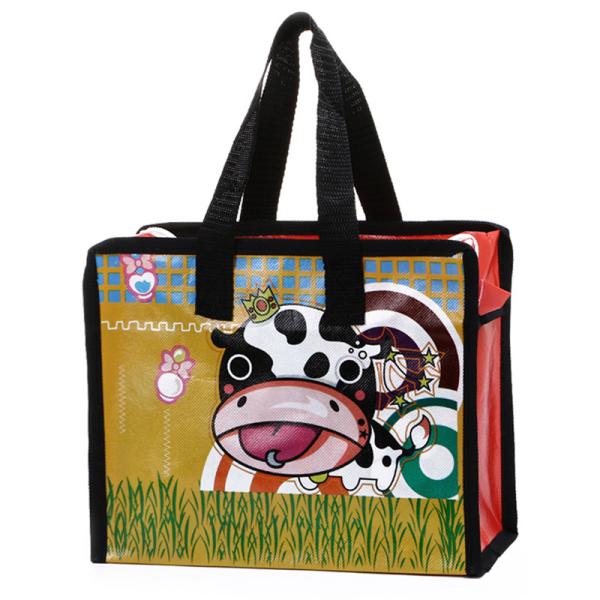 Reusable Polypropylene Grocery Bags Woven Material Woven Polypropylene Shopping Bags