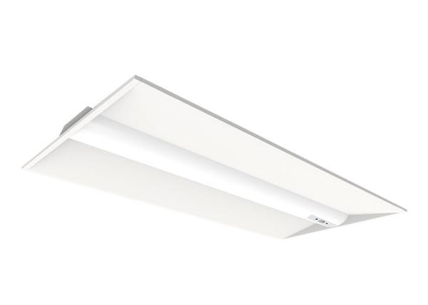 2x2 2x4 Led Troffer Fixture Steel Sheet 30w 40w Pc Cover 130lm/W