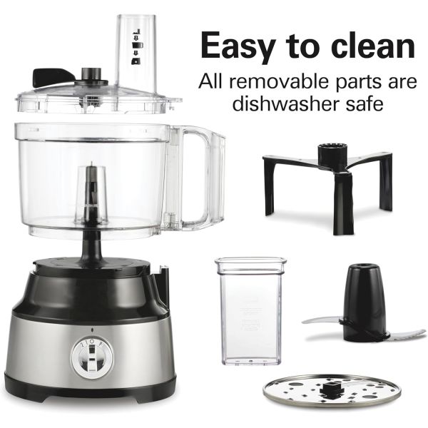Food Processor & Vegetable Chopper For Slicing, Shredding, Mincing, And Puree,
