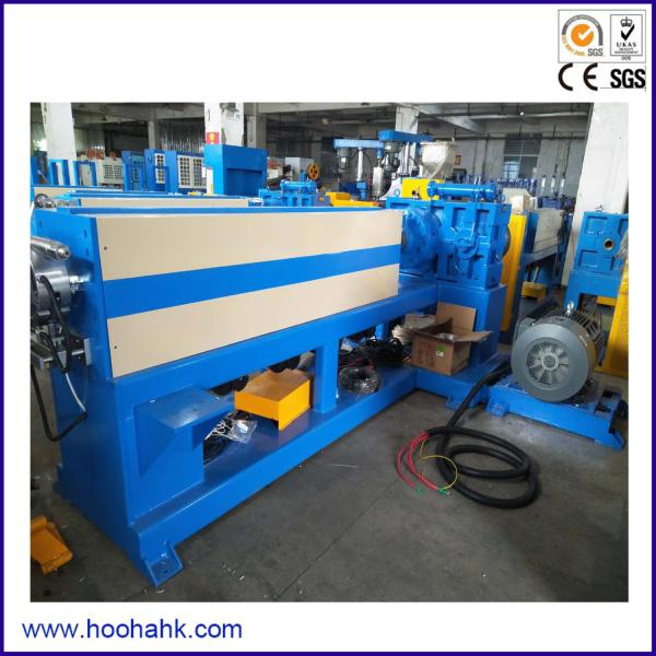 100 MM Single Screw Wire Extrusion  Machine With  NSK Bearing  /  Siemens Motor