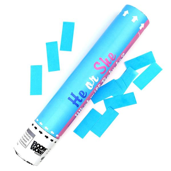 Boomwow wholesale party supply gender reveal confetti popper confetti cannon