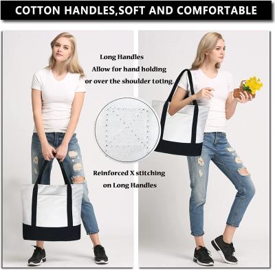 Stationery Storage Eco Canvas Bags Fine Printed Cotton Shopping Bags