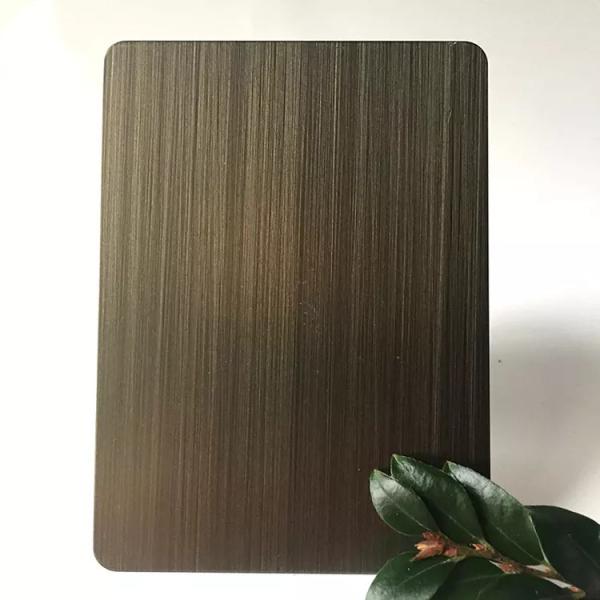 Decorative 3D Antique Stainless Steel Panels Thickness 0.3-3mm Durable