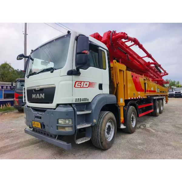 China Best Concrete Pump Truck Supplier 2017 Sany 65M With Man Chassis
