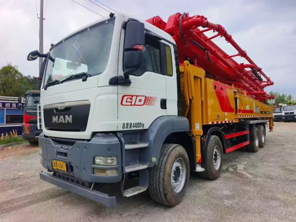 China Best Concrete Pump Truck Supplier 2017 Sany 65M With Man Chassis