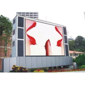 Outdoor Full Color P10 LED Display 10mm Pixel Pitch Full Color 600W Power