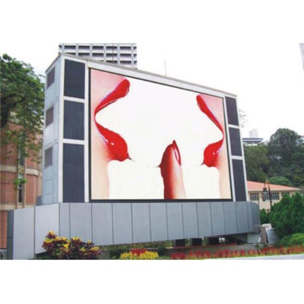 Outdoor Full Color P10 LED Display 10mm Pixel Pitch Full Color 600W Power